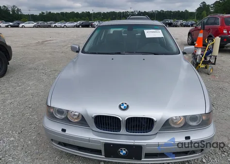 2001 BMW 530Ia z USA, uszkodzony, nr VIN WBADT63441CF05128